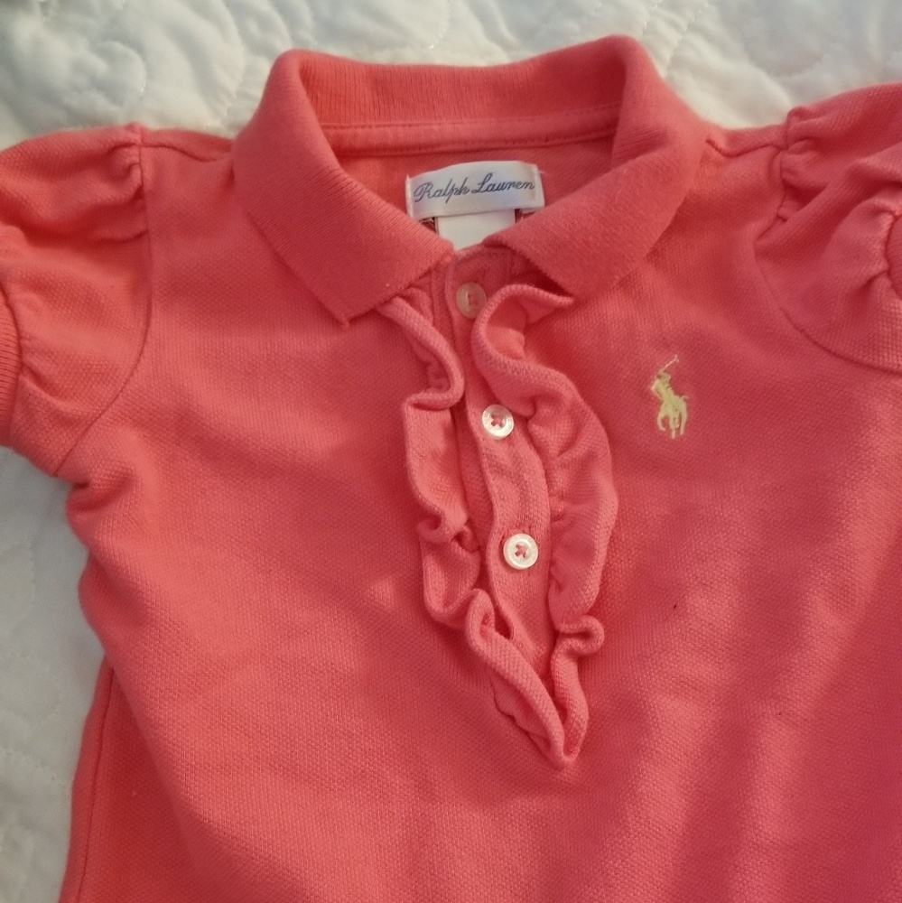 Rl Salmon onsie